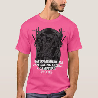 Camiseta Aproveite Comer Em Torno De Um Acampamento De Camp