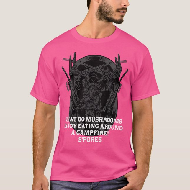 Camiseta Aproveite Comer Em Torno De Um Acampamento De Camp (Frente)
