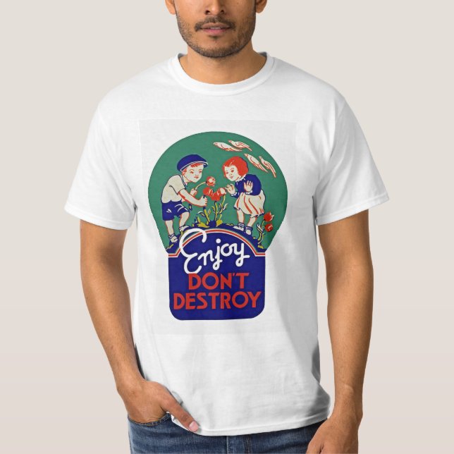 Camiseta Aproveite Não Destruir (Frente)