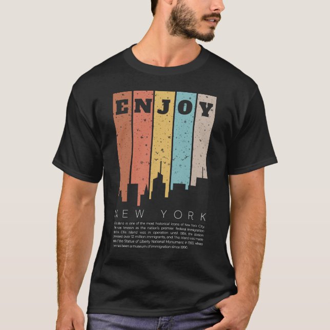 Camiseta Aproveite Nova Iorque (Frente)