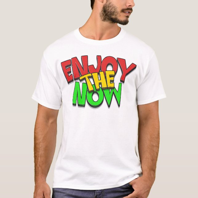 Camiseta Aproveite o agora - Inspiracional (Frente)