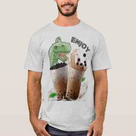 Camiseta aproveite o dinossauro do chá bubba