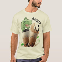 Camiseta aproveite o dinossauro do chá bubba