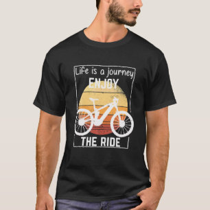 Camiseta Aproveite o Gift de vintage da bicicleta RIDE EBik