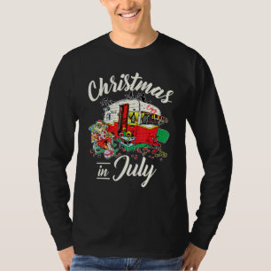 Camiseta Aproveite O Natal Em Julho, Acampamento Hippie Rv