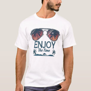 Camiseta "Aproveite o tempo" design de t-shirt exclusiva