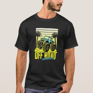 Camiseta Aproveite os monstros dos carros de estrada Design