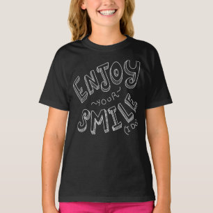 Camiseta Aproveite Seu Sorriso (Eu Aprecio)
