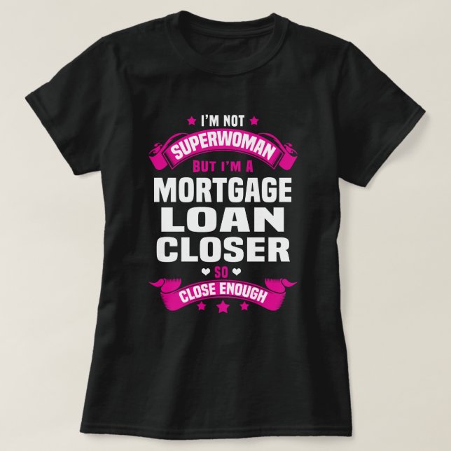 Camiseta Aproximador do Empréstimo Hipotecário (Frente do Design)