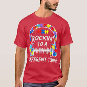 Camiseta Aproximando-se de um Ajuste Diferente do Autismo A