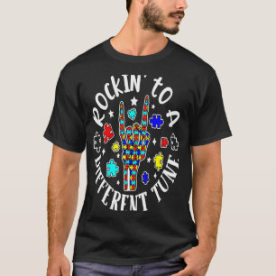 Camiseta Aproximando-Se De Uma Esela De Sensibilização Do A
