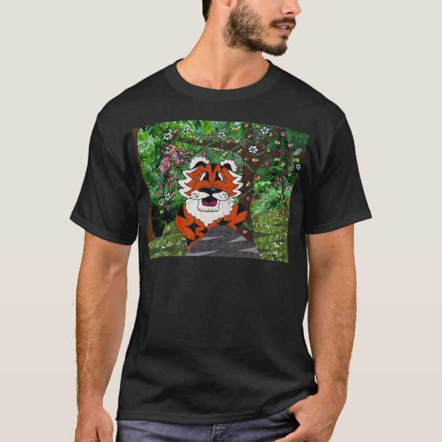 Camiseta Aproxime-se dos presentes do Roupa Tiger Tiger da  (Frente)