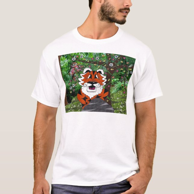 Camiseta Aproxime-se dos presentes do Roupa Tiger Tiger da  (Frente)