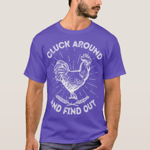 Camiseta Aproxime-Se E Descubra O Engraçado Memória Do Roos