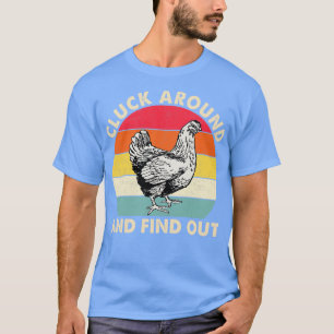 Camiseta Aproxime-se e descubra o frango engraçado 1