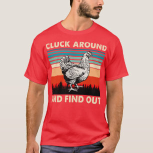 Camiseta Aproxime-se e descubra o frango engraçado 5