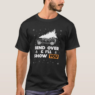Camiseta Aproxime-Se E Vou Mostrar-Te Casal Engraçado Xmas