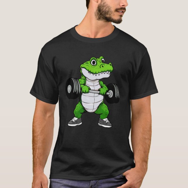 Camiseta Aptidão dos Crocodilos (Frente)