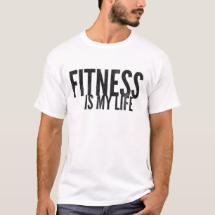 Camiseta Aptidão física é minha vida
