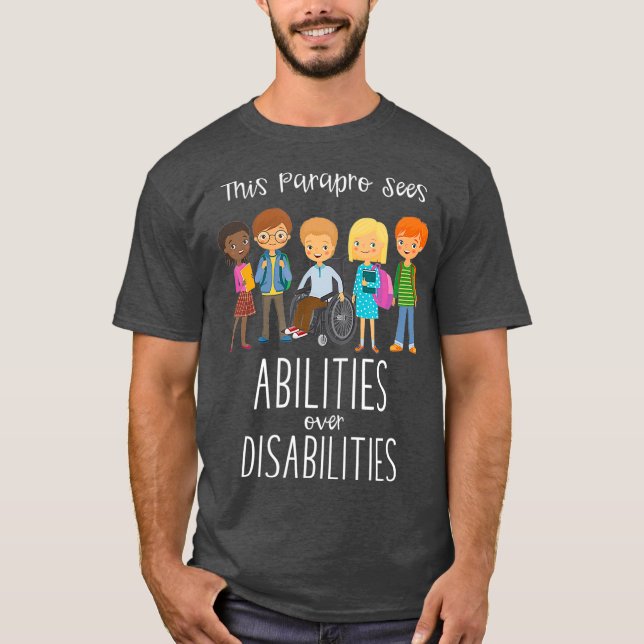 Camiseta Aptidões Paraprofissionais Especiais (Frente)