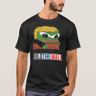 Camiseta Apu Apustaja Trump Construiu a Parede O Auxiliar (