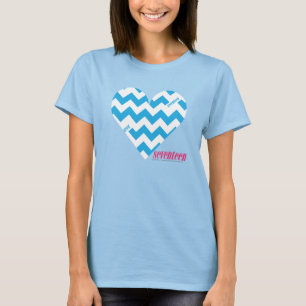Camiseta Aqua 4 do ziguezague