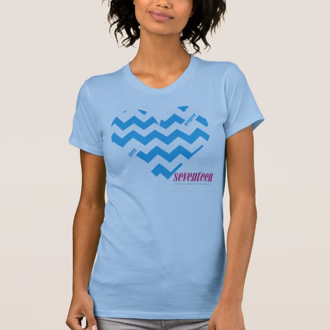 Camiseta Aqua 4 do ziguezague (Frente)