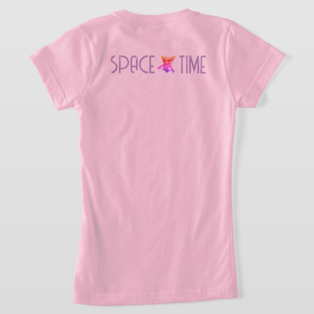 Camiseta Aqua Cute (Postura das costas)