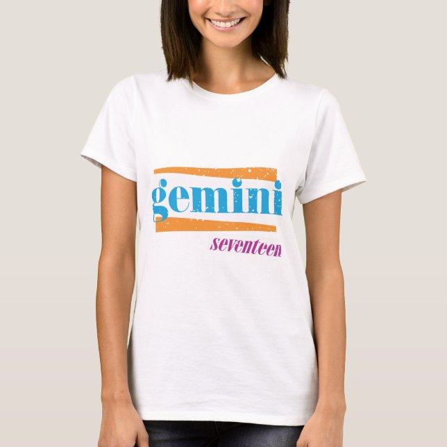 Camiseta Aqua dos Gêmeos (Frente)