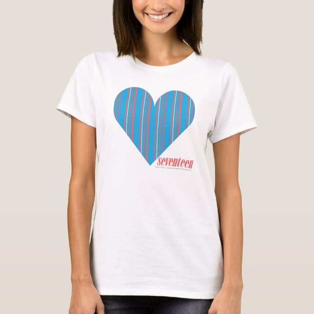 Camiseta Aqua fino 3 das listras (Frente)