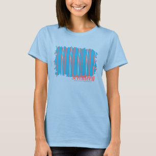 Camiseta Aqua fino 4 das listras