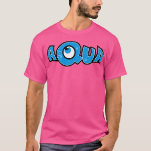 Camiseta Aqua - Logotipo de Banda