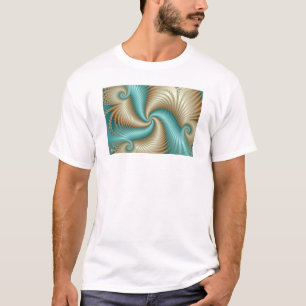Camiseta Aqua Satin - Fractal