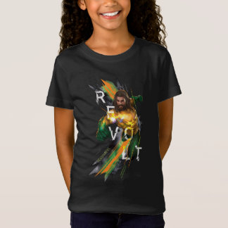 Camiseta Aquaman | Aquaman "Revolta" Gráfico Refratado