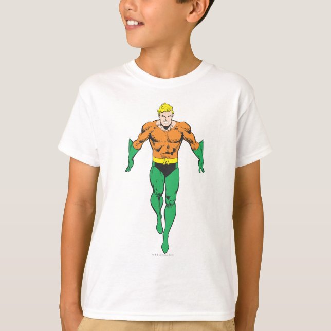 Camiseta Aquaman Runs (Frente)