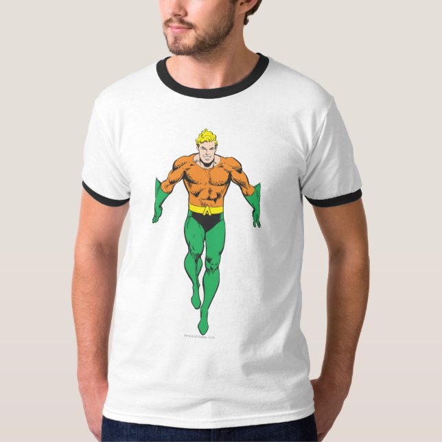 Camiseta Aquaman Runs (Frente)