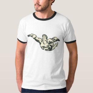 Camiseta Aquaman Soars BW