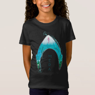 Camiseta Aquaman | Ver Através do Símbolo Mera Gráfico Oceâ