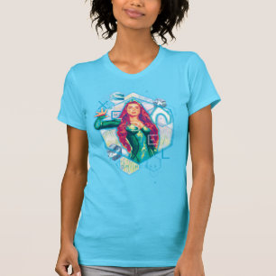 Camiseta Aquaman   Xebel Princess Mera Hexagonal