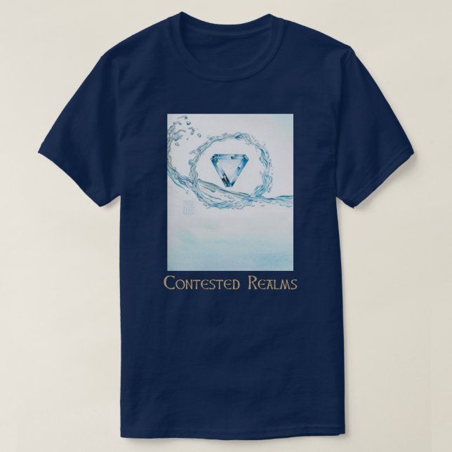 Camiseta Aquamarine Core (Frente do Design)