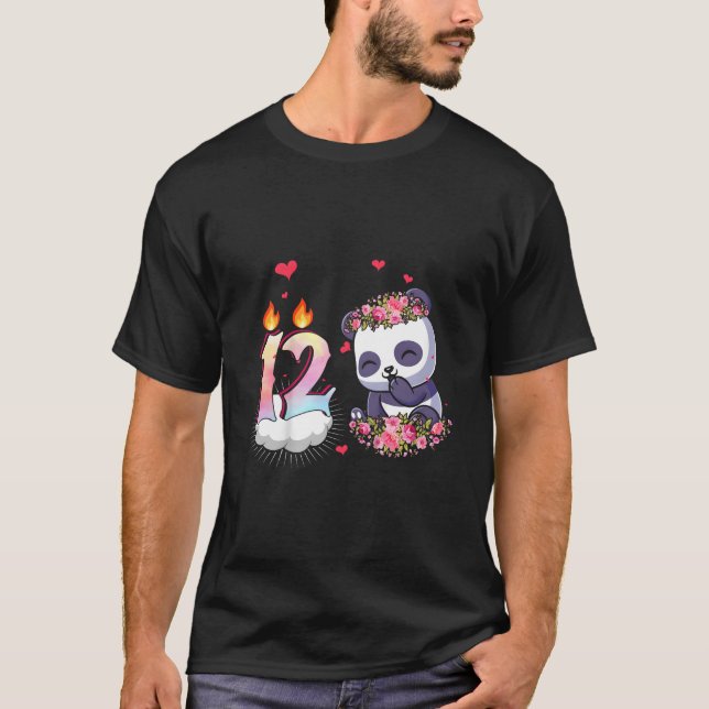 Camiseta Aquarela 12º 12 Panda (Frente)