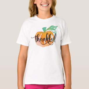 Camiseta Aquarela Abóbora Outono Estação de Outono