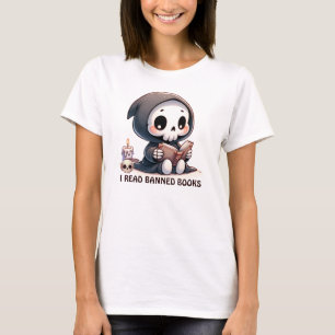 Camiseta Aquarela Amante de Livros Ceifador
