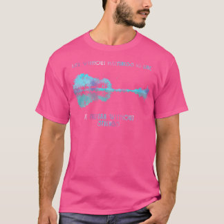 Camiseta Aquarela Assegura Céu Árvore Sem Cordas Acousti