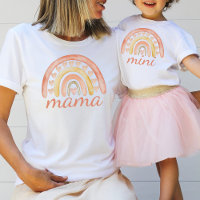 Aquarela Cute Boho Rainbow Mini Love Heart