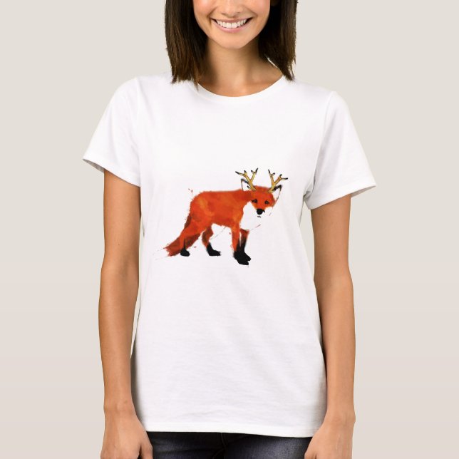 Camiseta Aquarela do Fox (Frente)