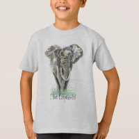 Aquarela Elefante Africano, Arte Animal