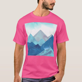Camiseta Aquarela - Montagens de Aquarela Ativas
