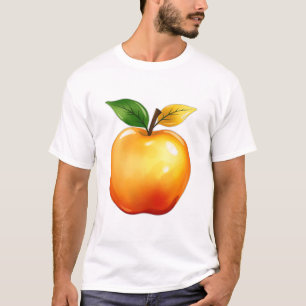 Camiseta Aquarela Rizz Maçã