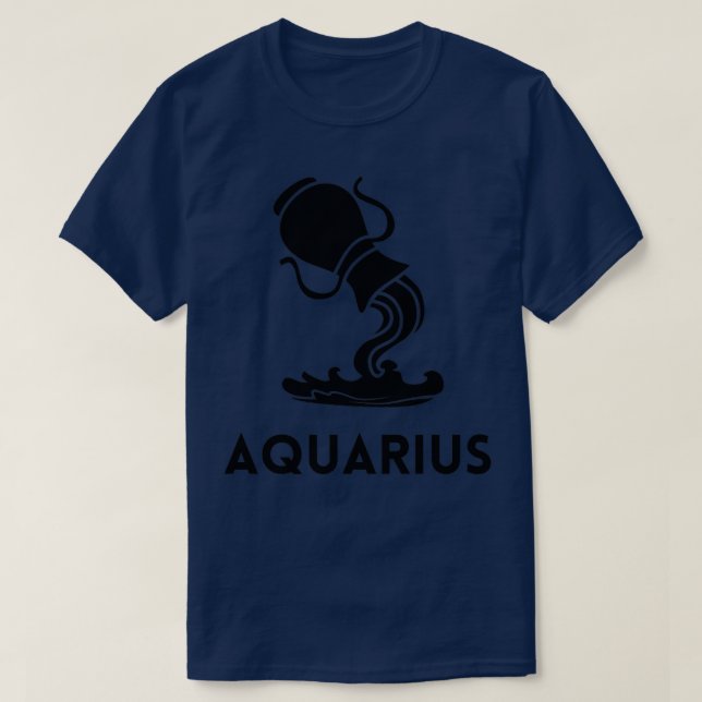Camiseta Aquário (Frente do Design)